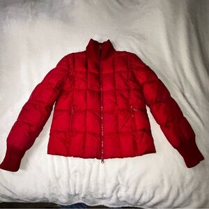 Tommy Hilfiger  VTG US Ski Team Red Puffer Jacket Sz M Women